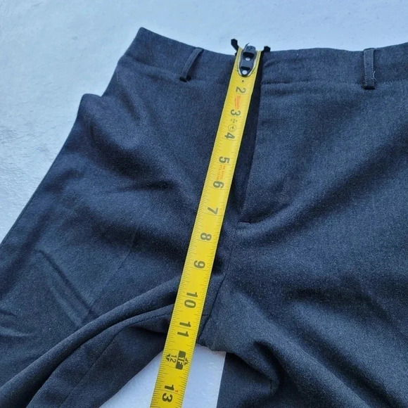 Old Navy Collection Dark Gray Charcoal Stretch Dress Pants Size 6 Regular Career - Picture 10 of 11